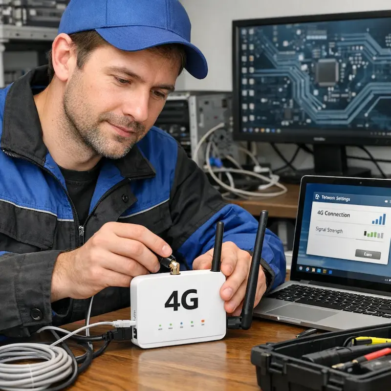 Настройка 4G модема в Подольске