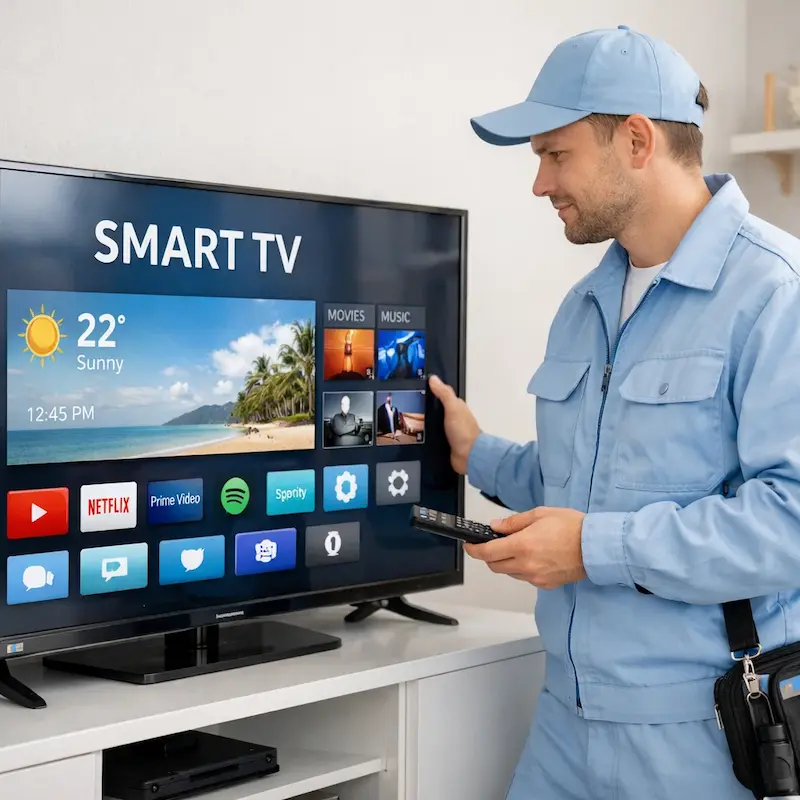 Настройка Smart TV в Подольске