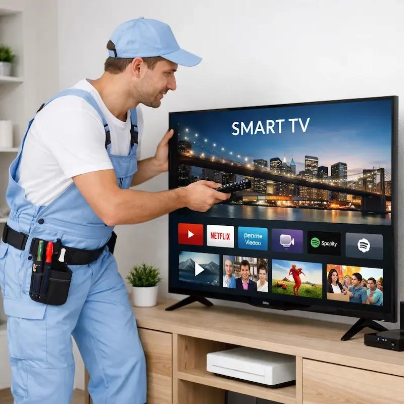 Как вызвать мастера для настройки Smart TV в Подольске
