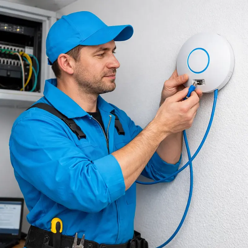 Подключение точки доступа в Подольске