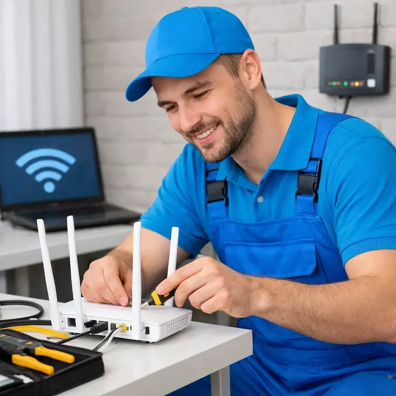 Настройка Wi - Fi в Подольске