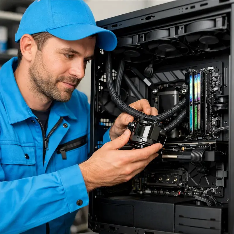 Установка СЖО на ПК в Подольске