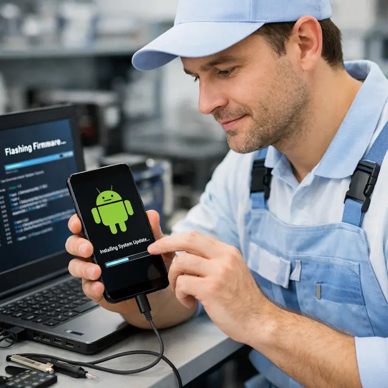 Перепрошить телефон в Подольске