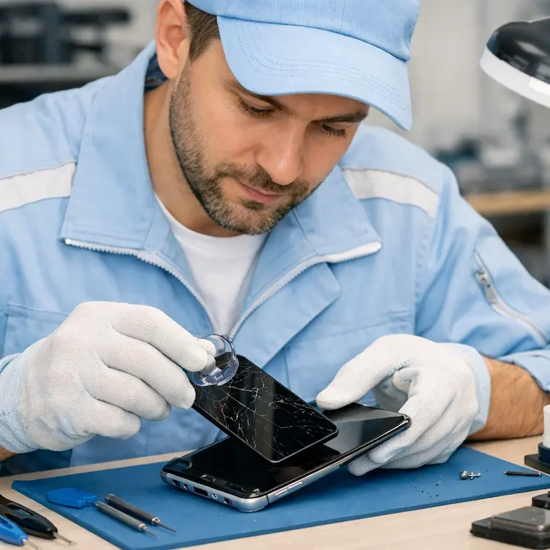 Заменить сенсорное стекло на смартфоне в Подольске