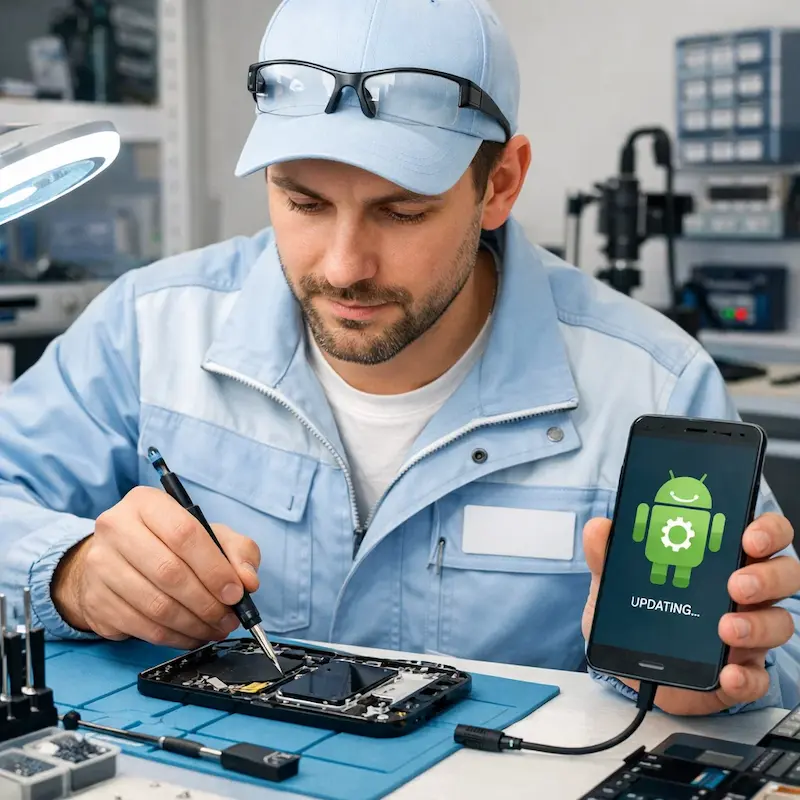 Настройка системы Android в Подольске