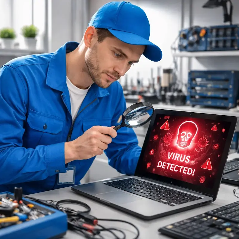 Поиск компьютерных вирусов в Подольске